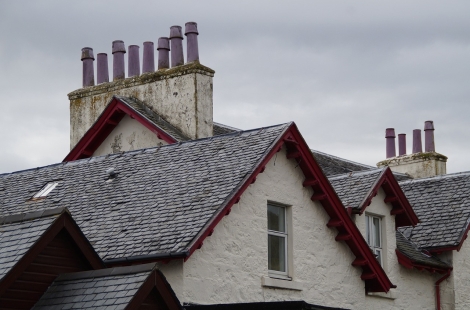 House rooftops