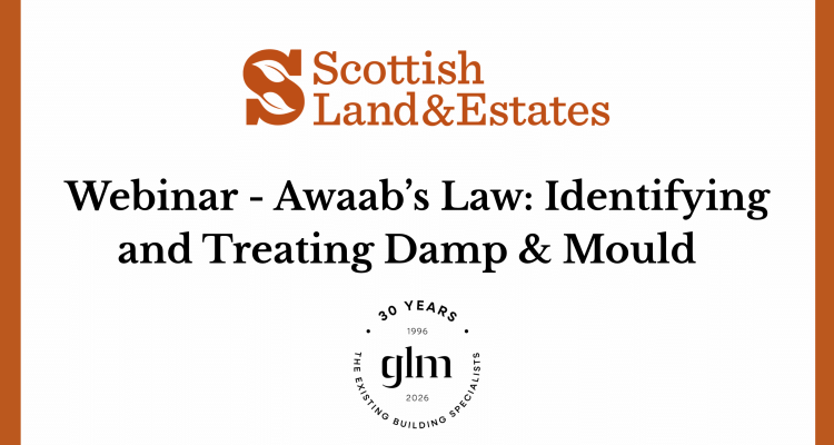 Webinar placecard with GLM logo