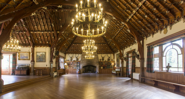 The Ballroom, Glen Tanar Estate, Aboyne 