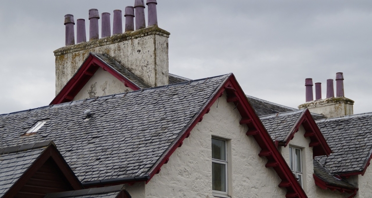 House rooftops