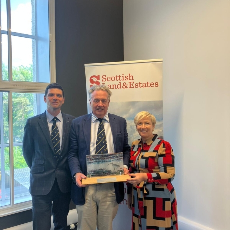 L to R: Patrick Colquhoun, Dee Ward and Sarah-Jane Laing