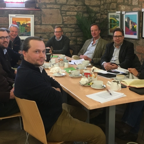D&G SLE members meeting with Craig Hoy MSP and Oliver Mundell MSP at The Usual Place 28.02.25